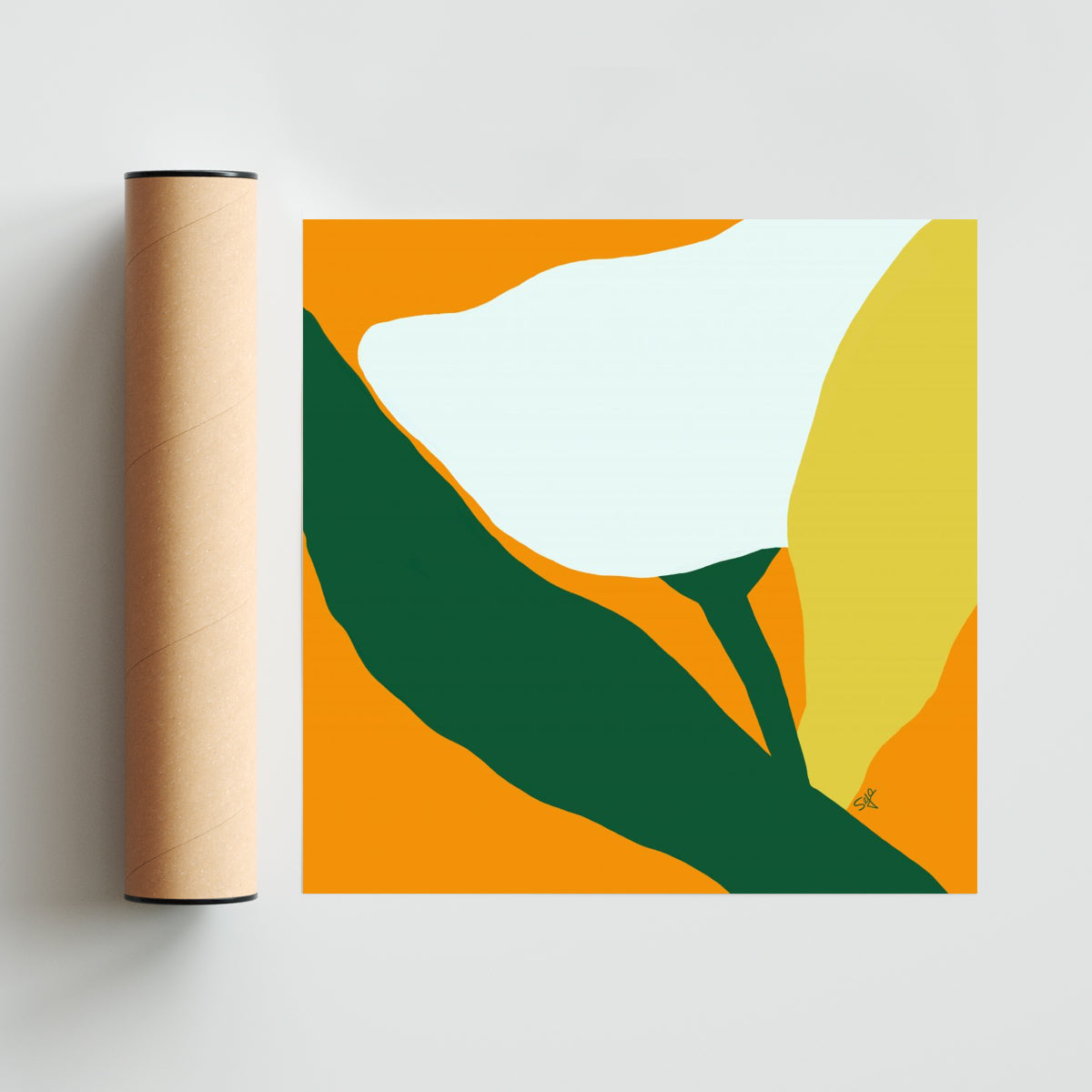 Simple 1 - Cuadrado solo print