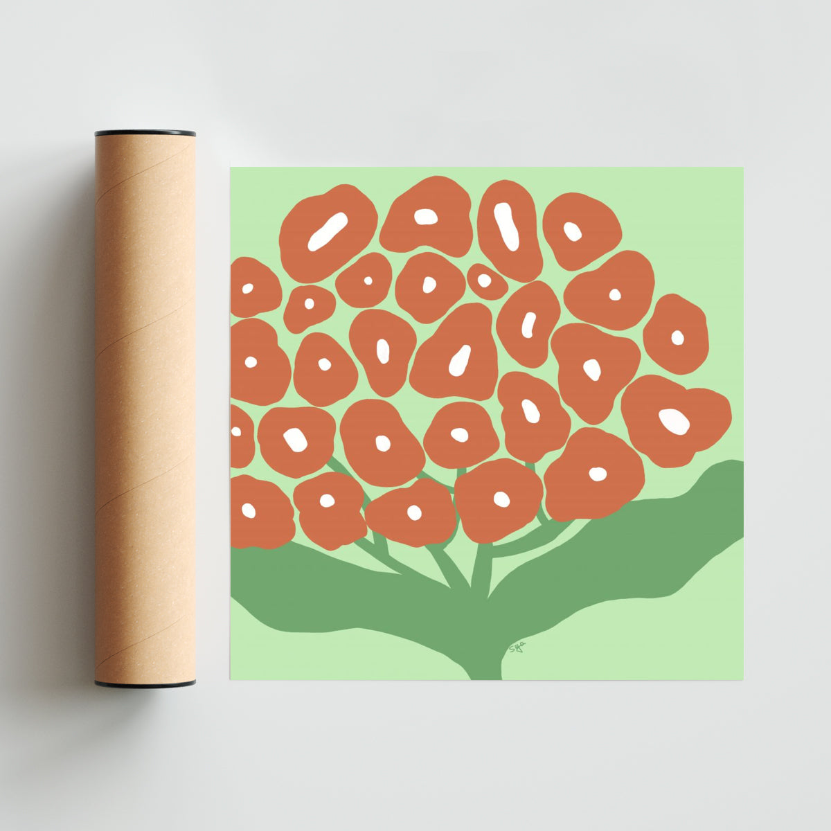 Simple 2 - Cuadrado solo print