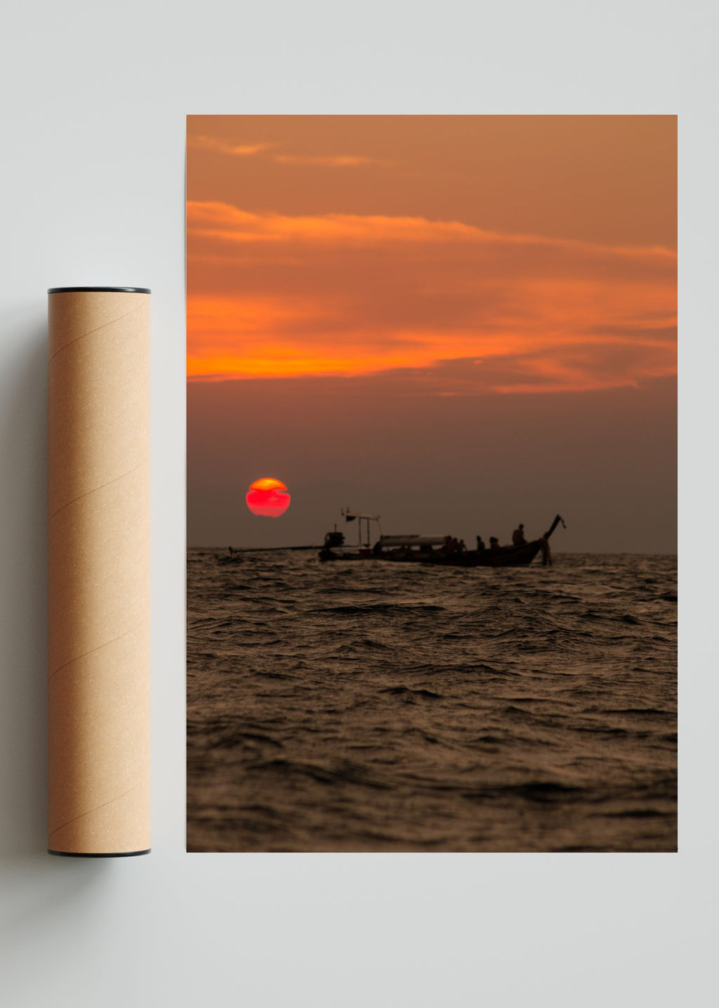 Sol Poniente - FotoV Solo print