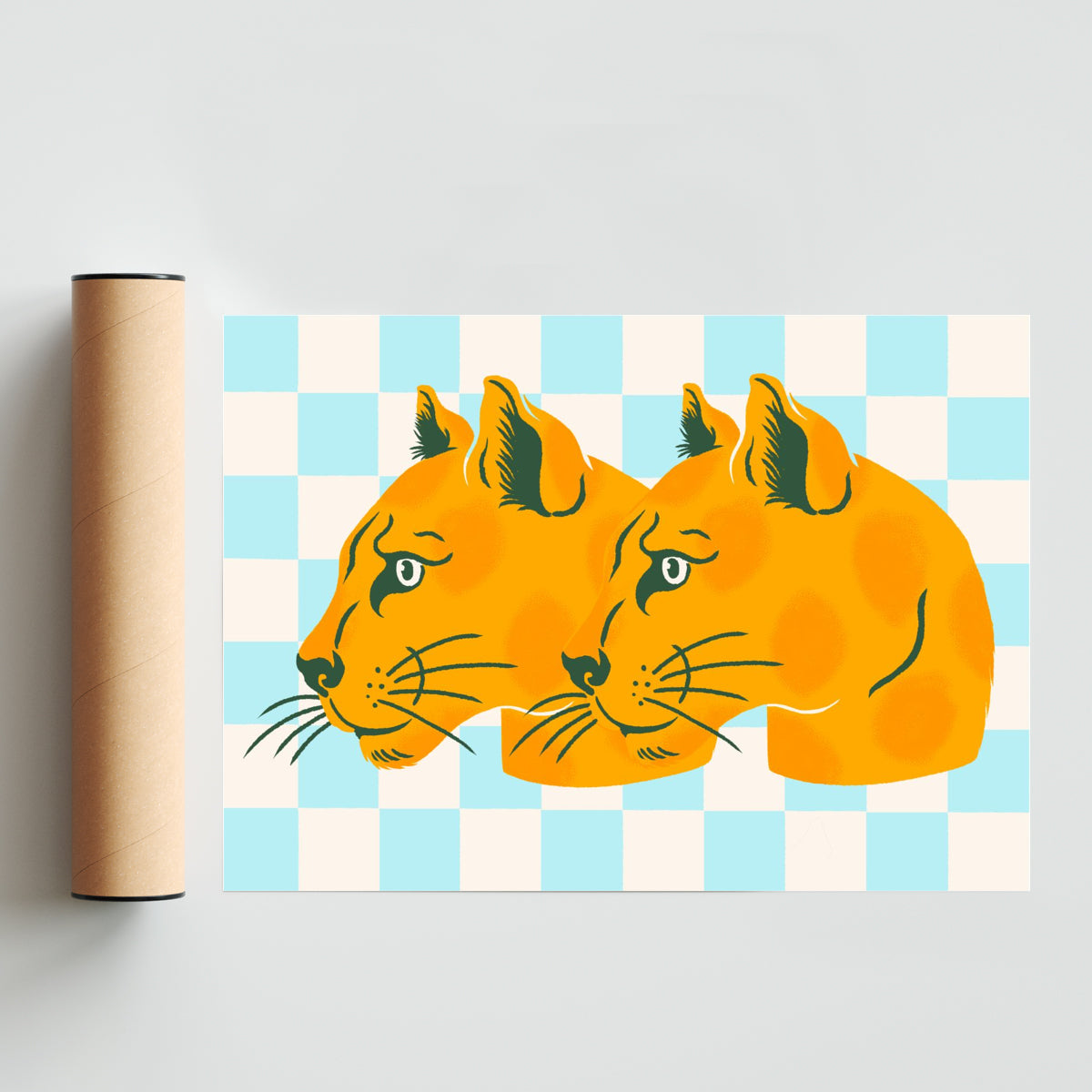 Pumas - Paisaje Solo print