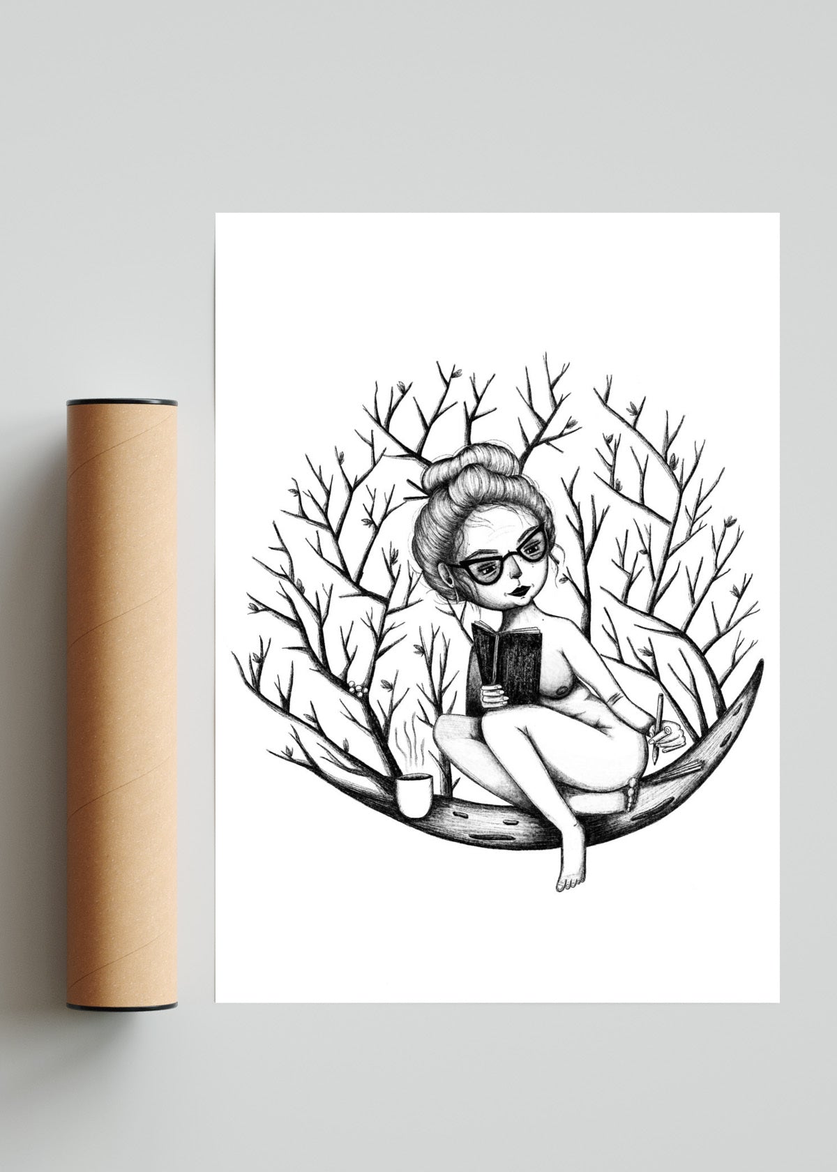 Invierno - Retrato solo print