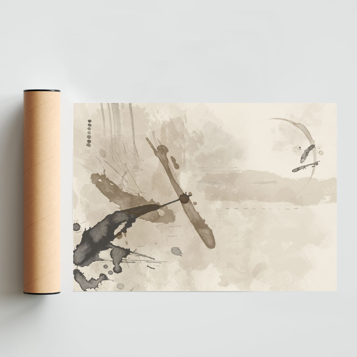 Cappuccino - Paisaje Solo print