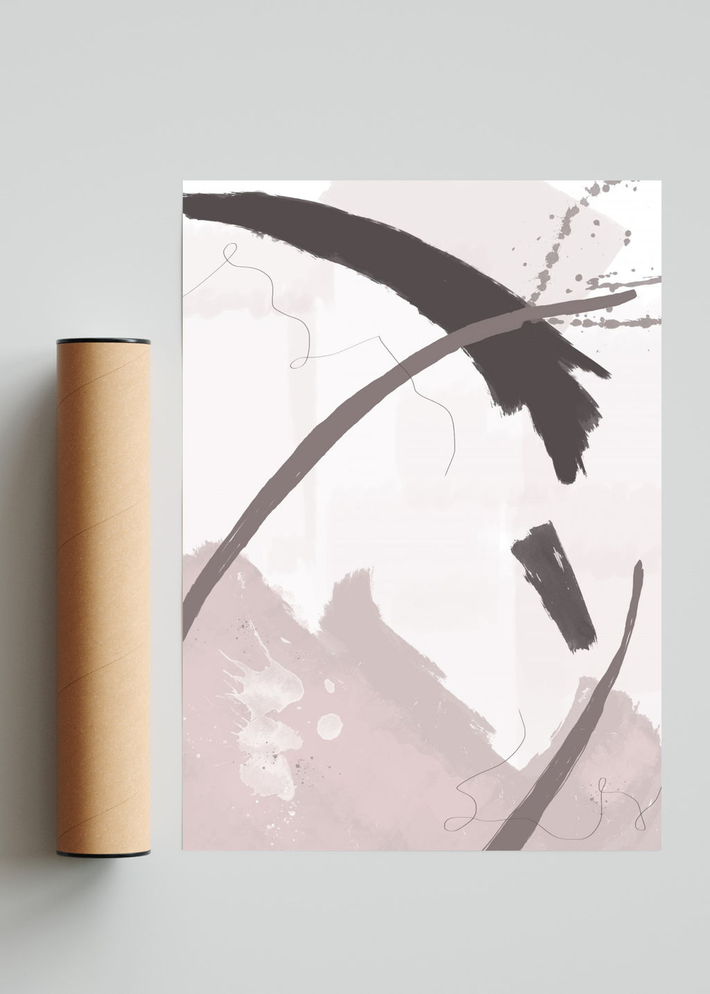 Abstract V - Retrato solo print