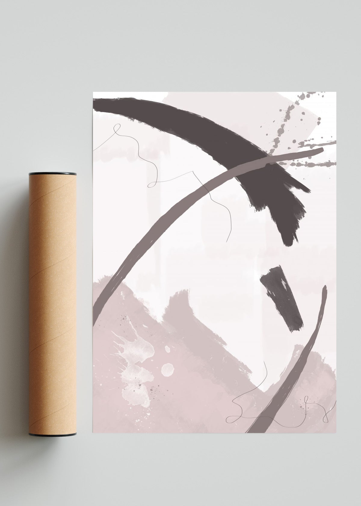 Abstract V - Retrato solo print