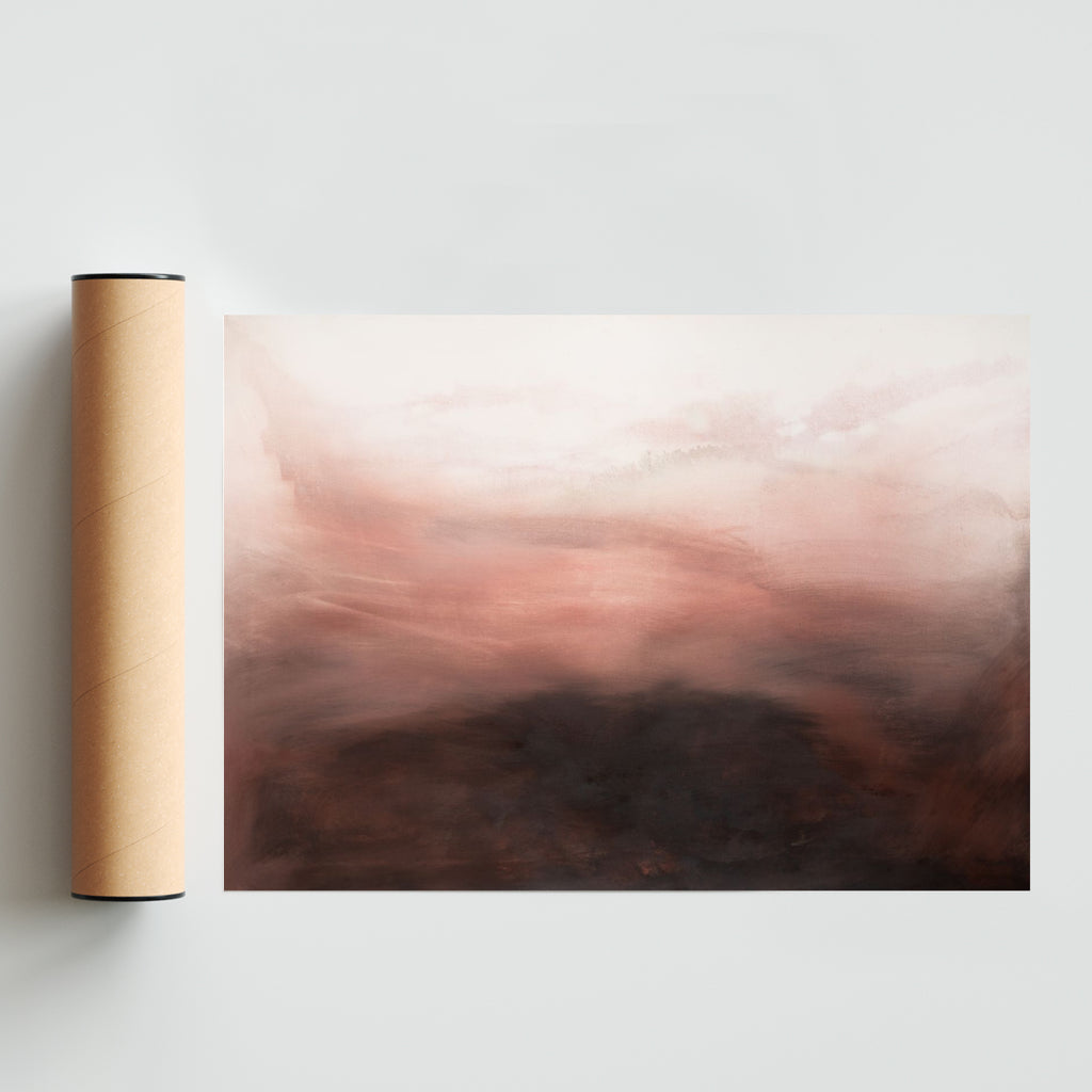 Horizonte Etéreo - Paisaje Solo print
