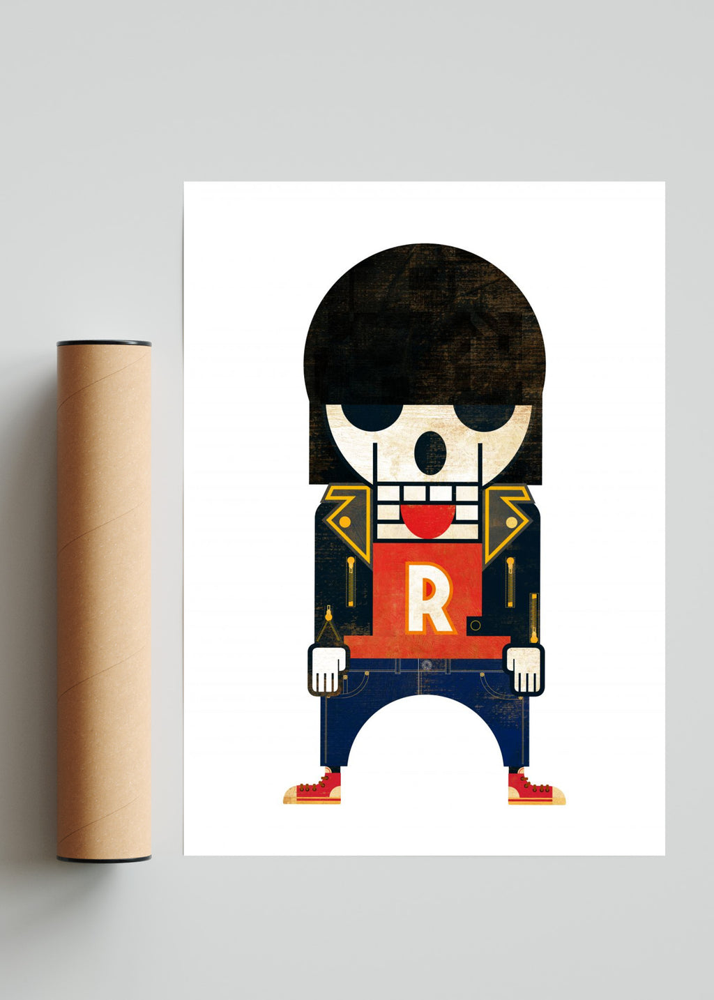 I am a Ramone - Retrato solo print