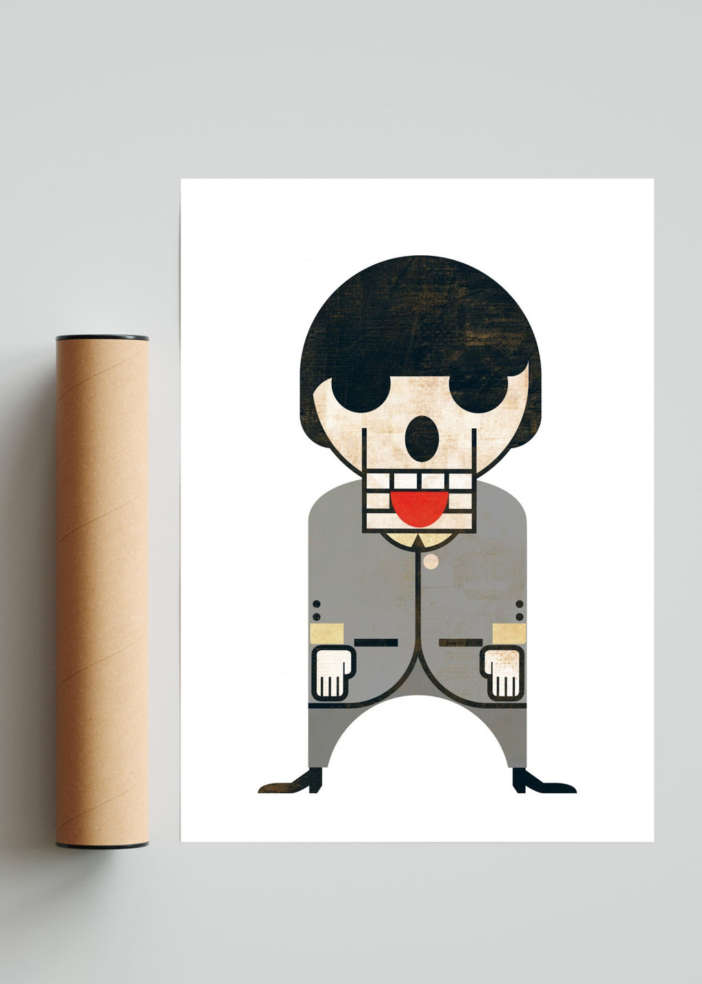 I am a Beatle - Retrato solo print