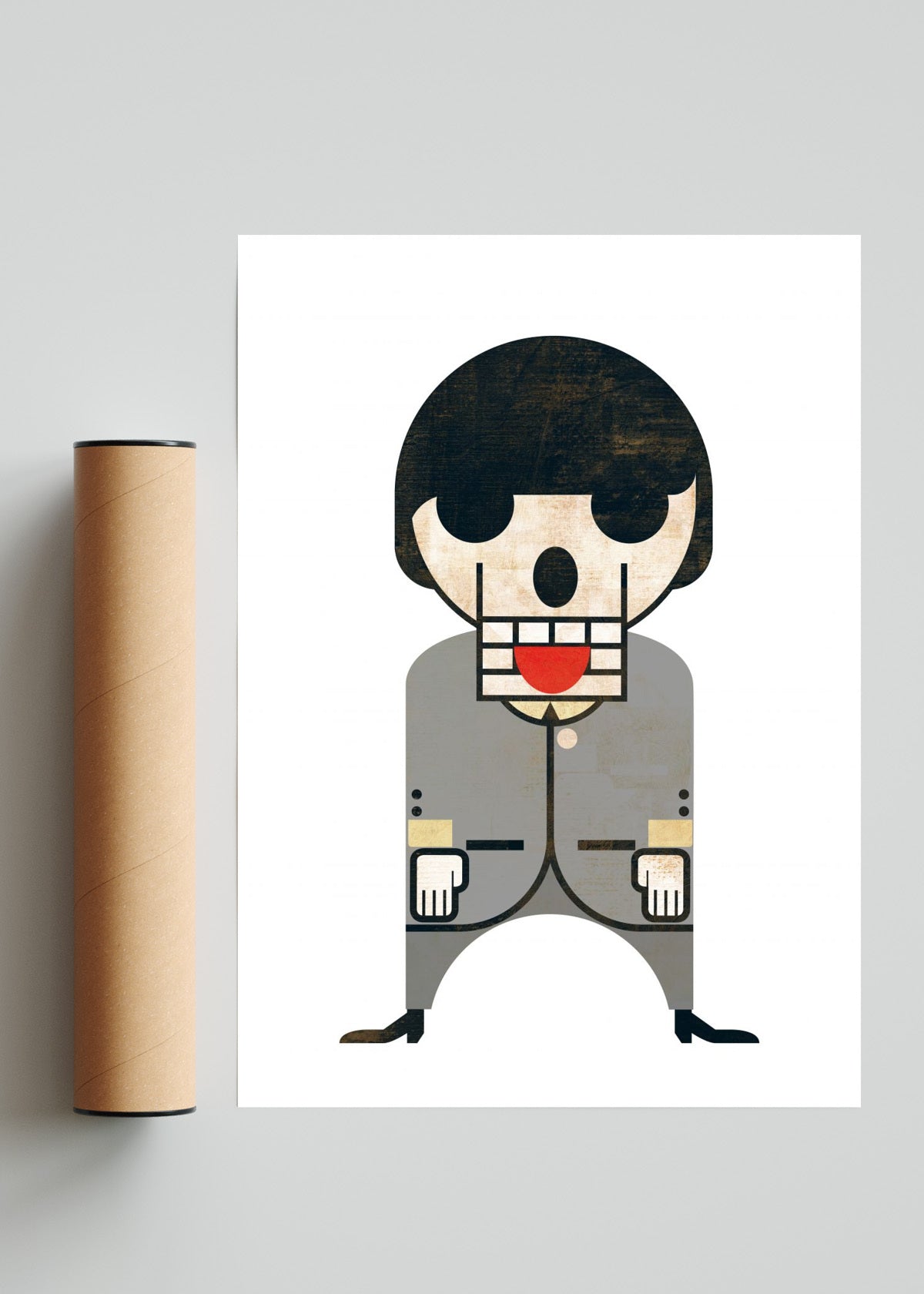 I am a Beatle - Retrato solo print