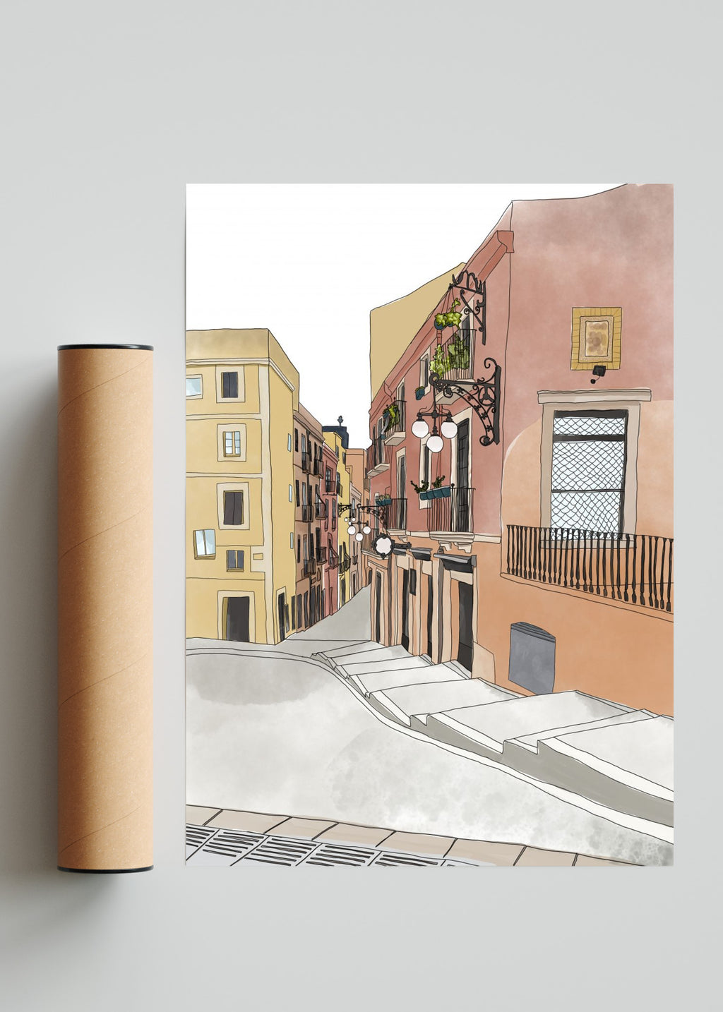 Tarragona - Retrato solo print