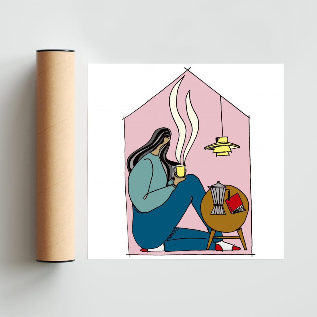 REFUGIO - Cuadrado solo print