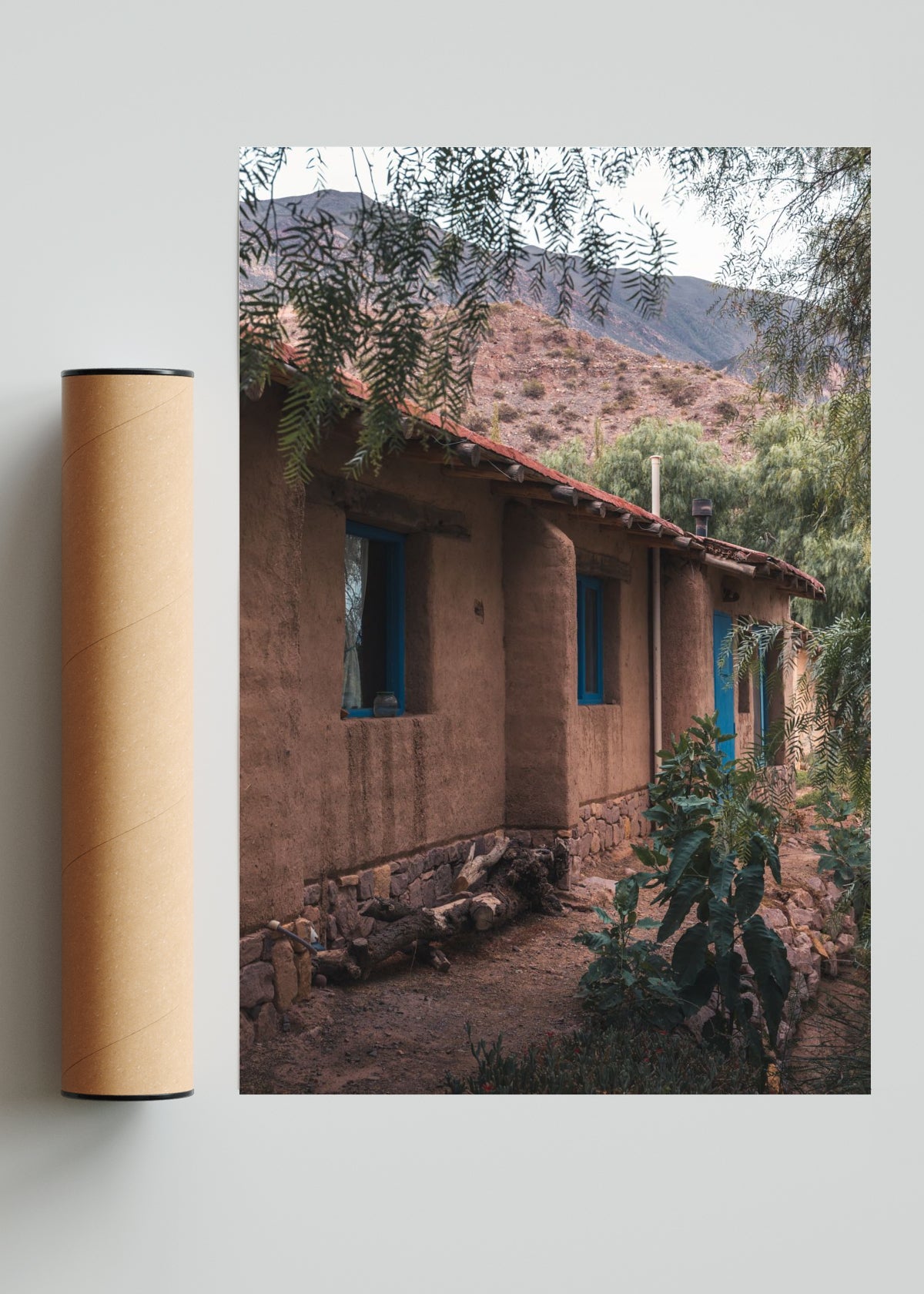 Portales Azules - FotoV Solo print