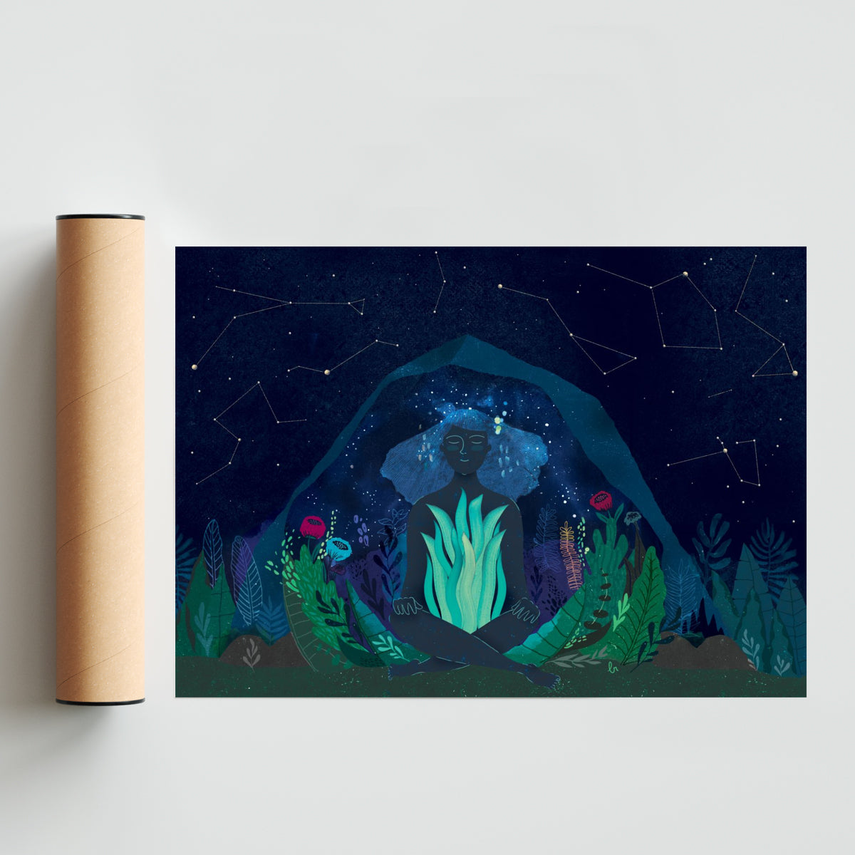 Lo que vive dentro - Paisaje Solo print