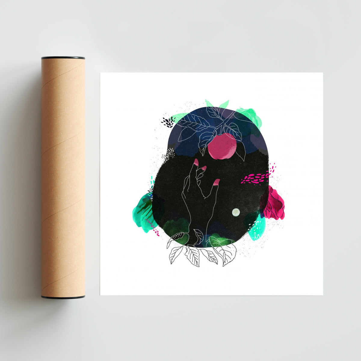 Deseo - Cuadrado solo print