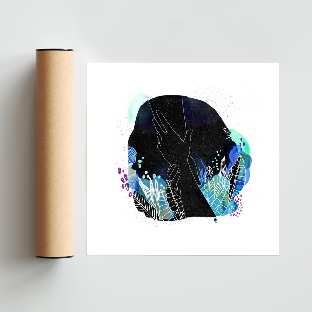 Paracaídas - Cuadrado solo print
