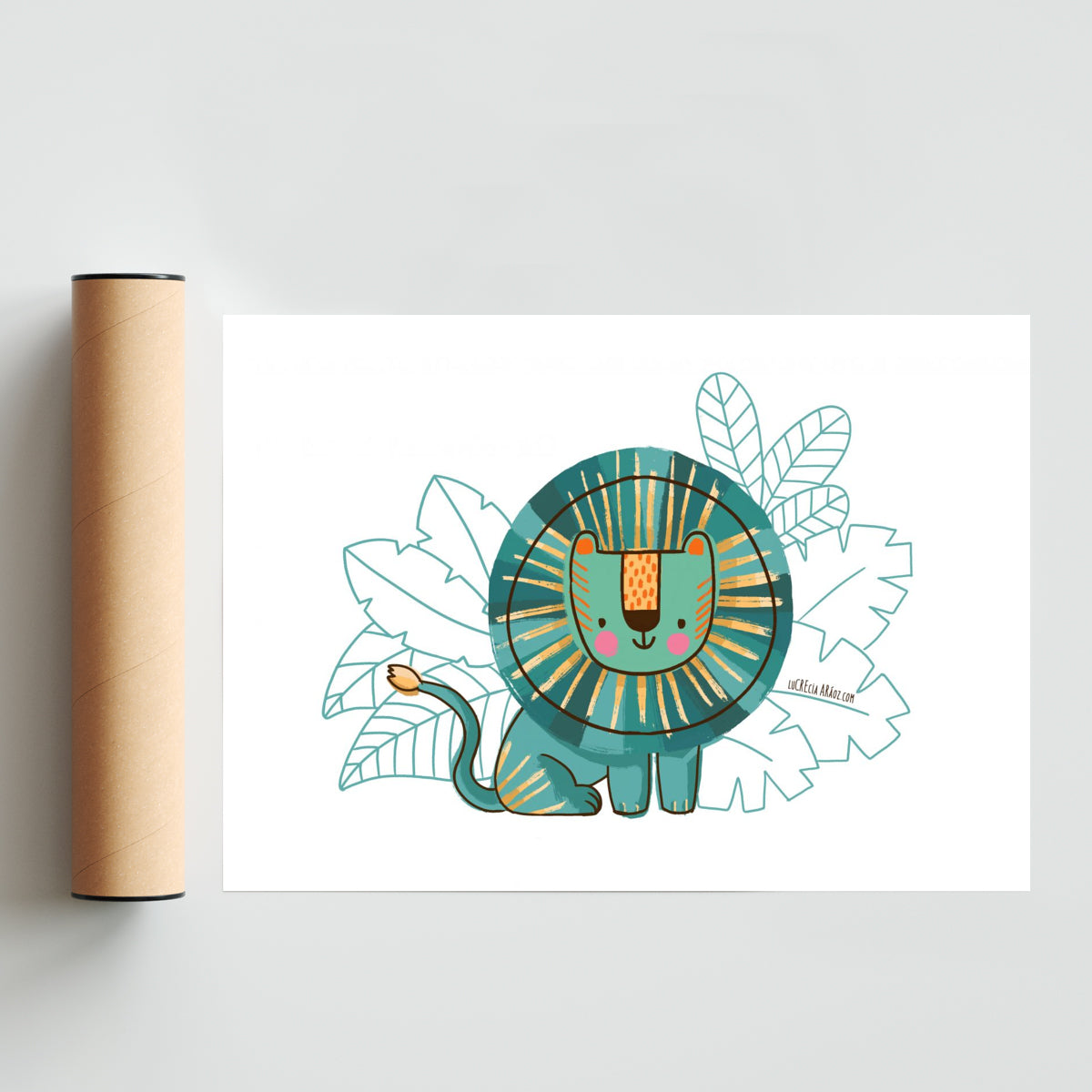 Leonidas Green - Paisaje Solo print