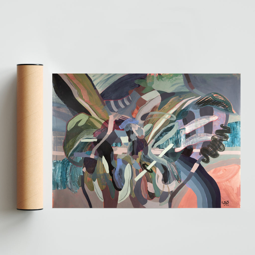 Magical Orgasm - Paisaje Solo print