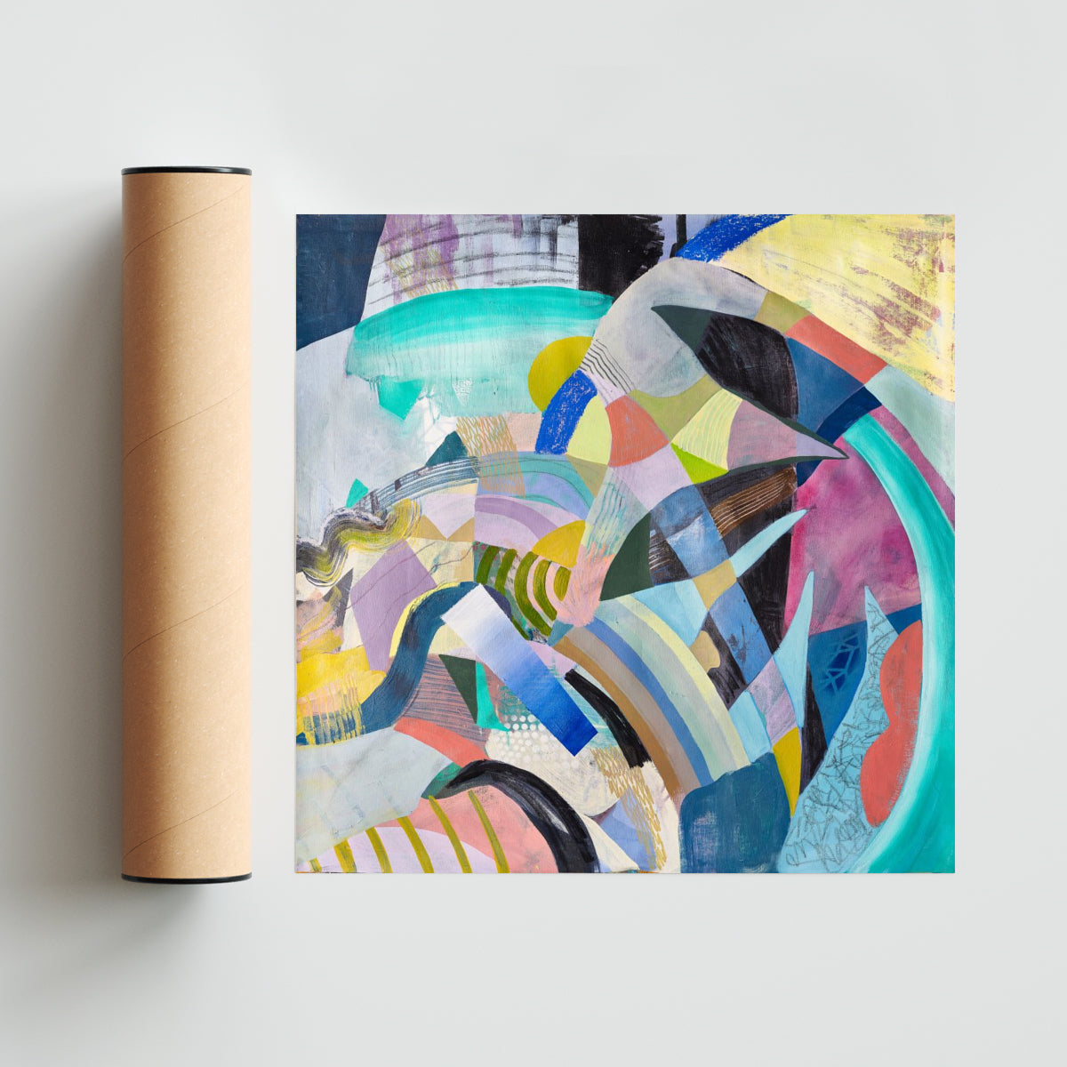 CORAZON ETEREO - Cuadrado solo print