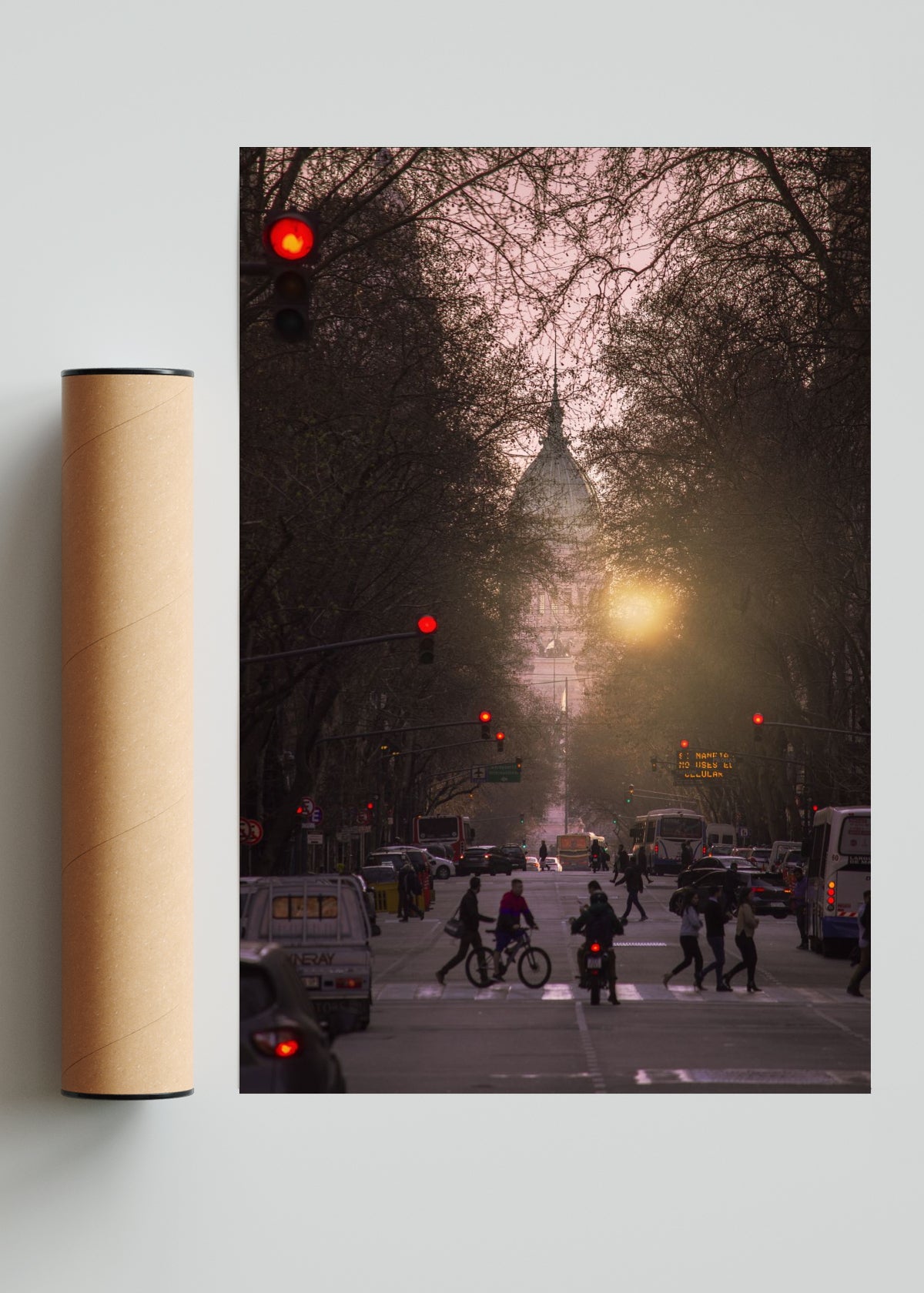 Avenida de Mayo - FotoV Solo print