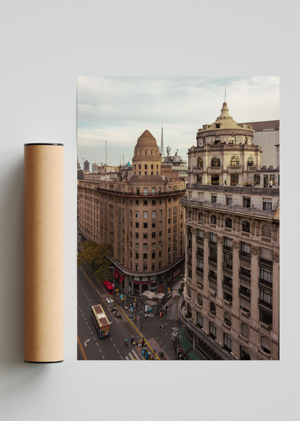 Cupulas de Buenos Aires - Retrato solo print