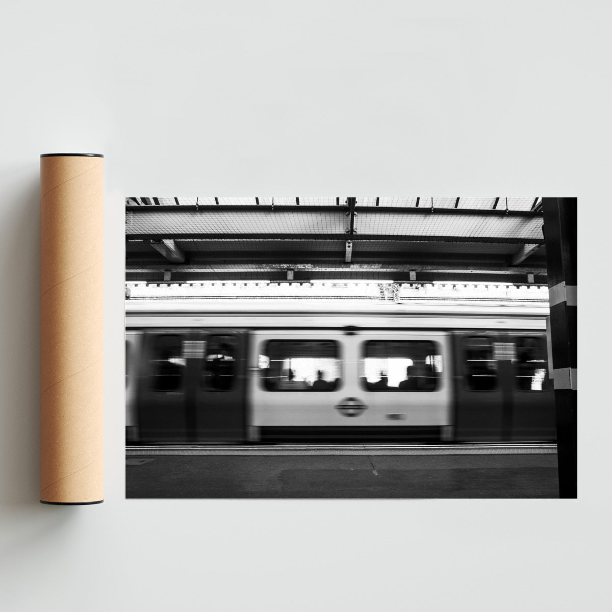 Subte de Londres - FotoH solo print