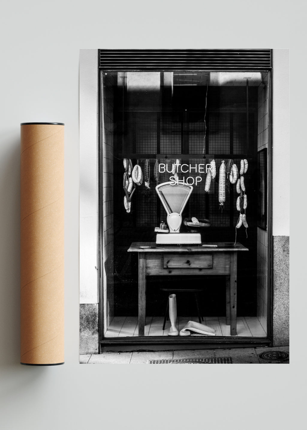 Butcher Shop - FotoV Solo print