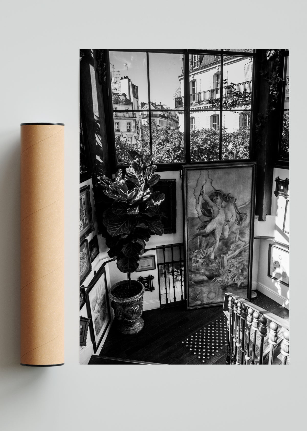 Pink Paris - FotoV Solo print