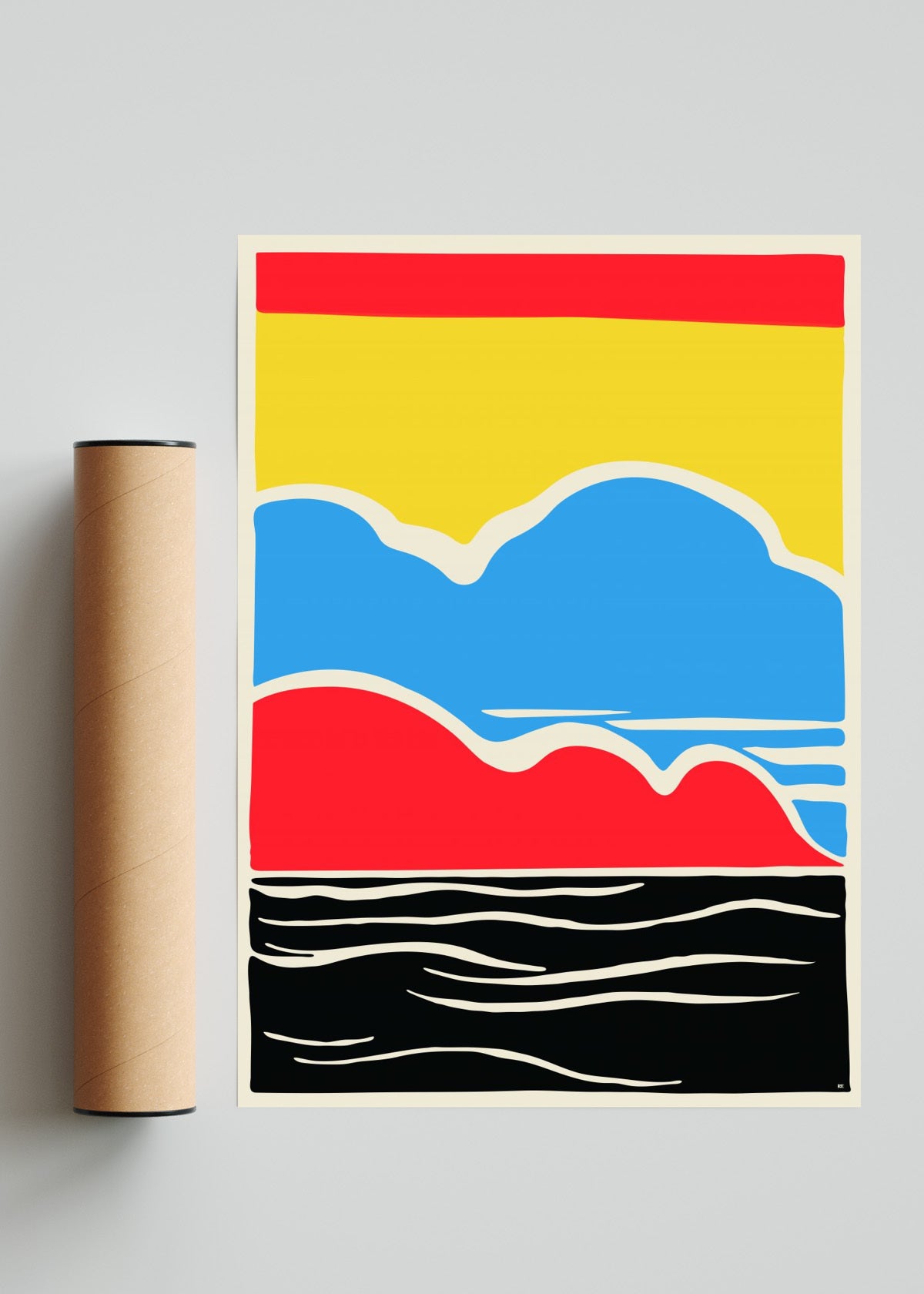 Guanabara - Retrato solo print