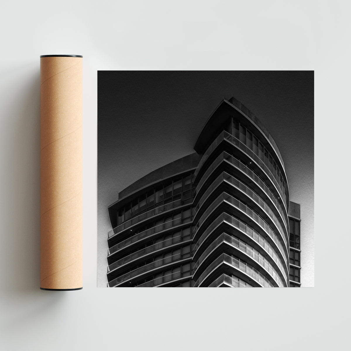 Las Torres Pelli - Cuadrado solo print