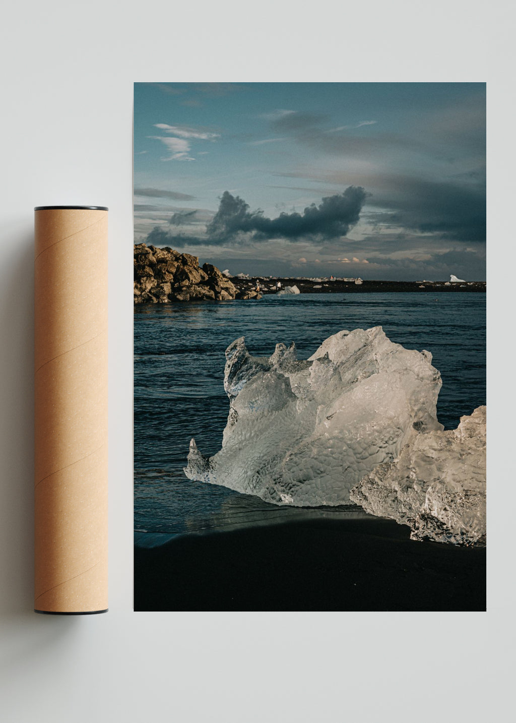 Diamante en Islandia - FotoV Solo print