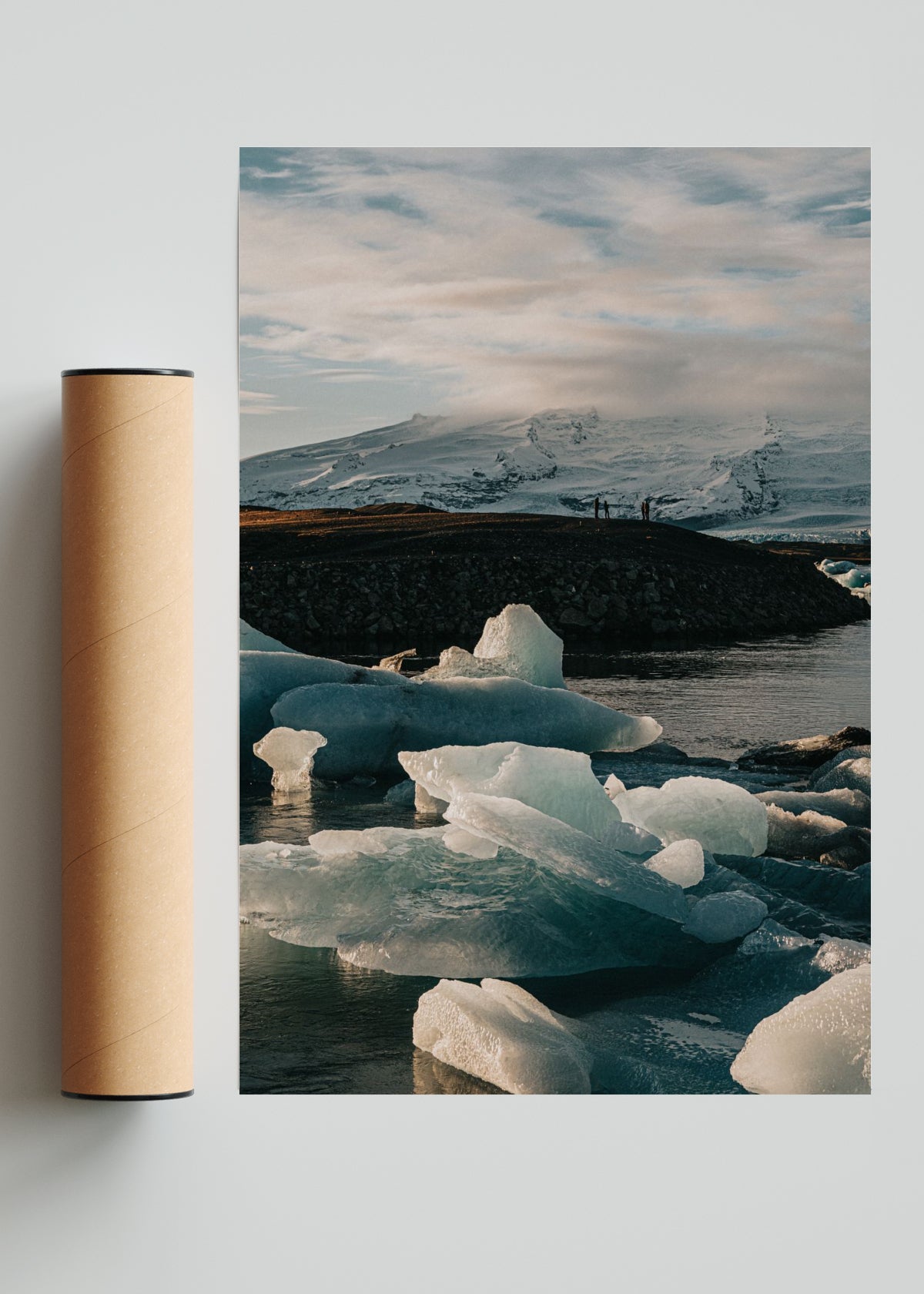 Diamantes de Islandia - FotoV Solo print