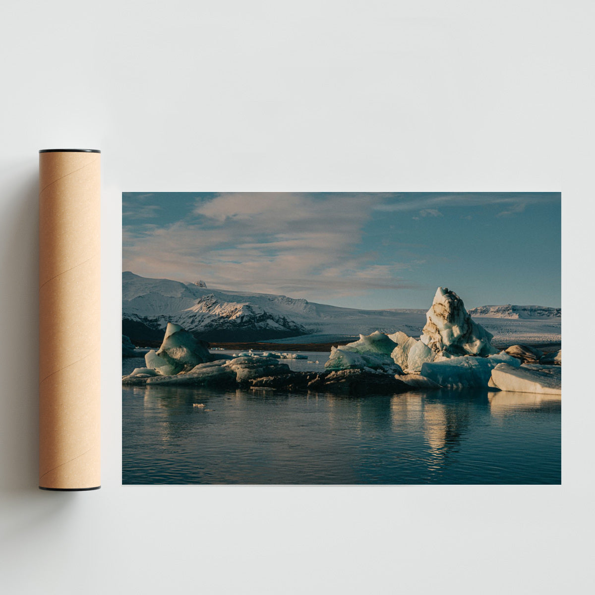 Paisaje de Hielo Islandes - FotoH solo print