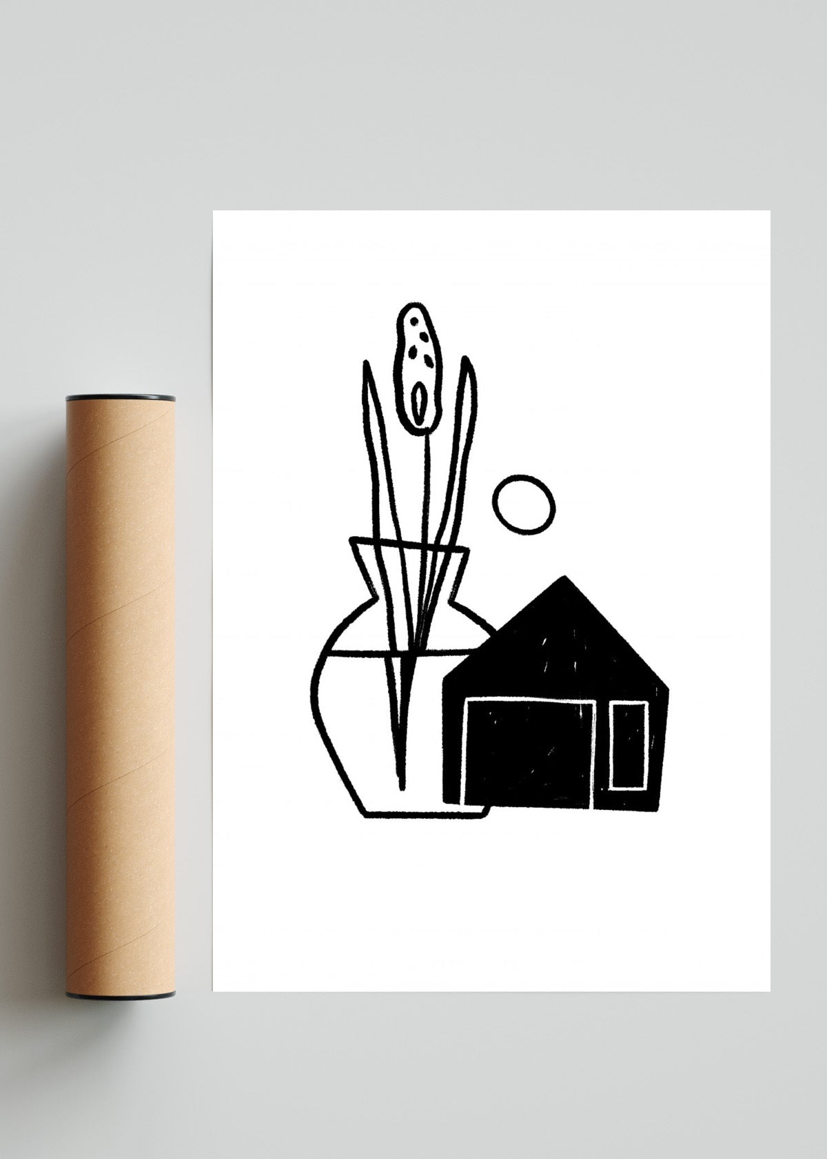 Un lugar al que llamar casa - Retrato solo print