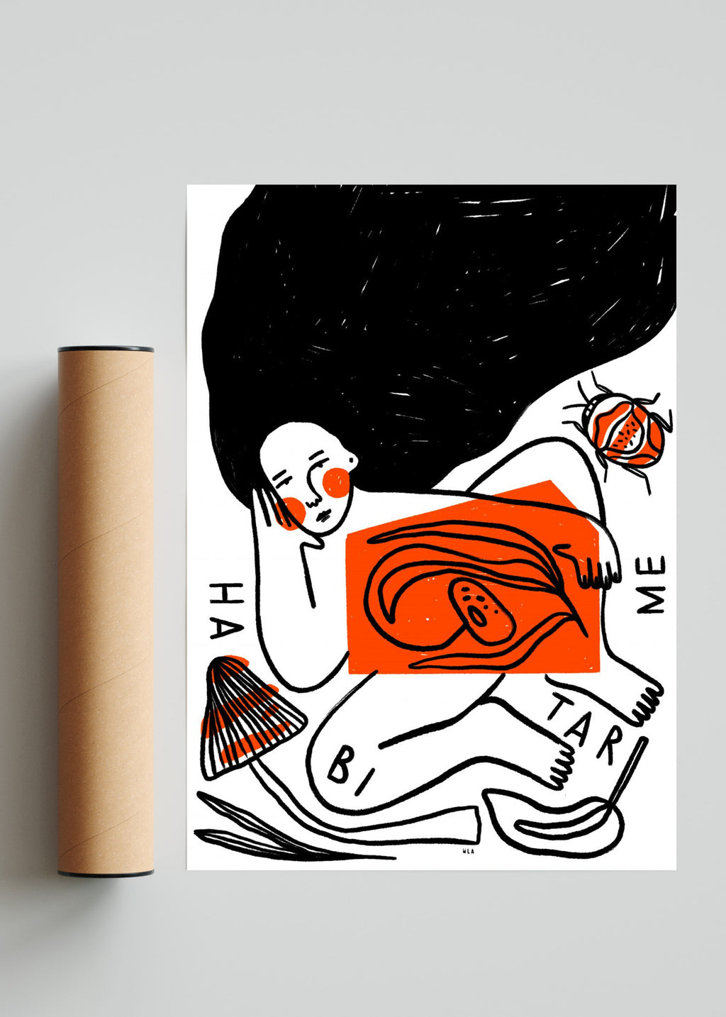 Un lugar al que llamar casa - Retrato solo print