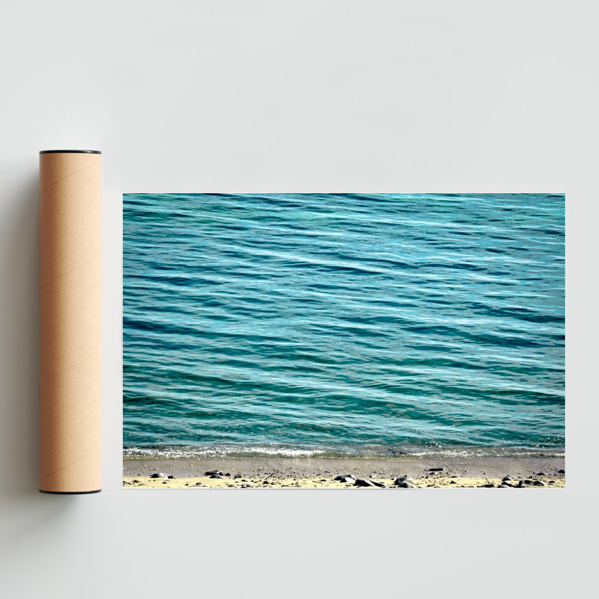 Siempre el mar Cobalto y Esmeralda - FotoH solo print
