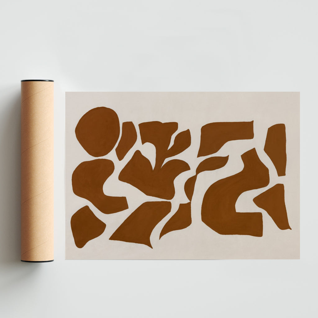 Figuras orgánicas - Paisaje Solo print
