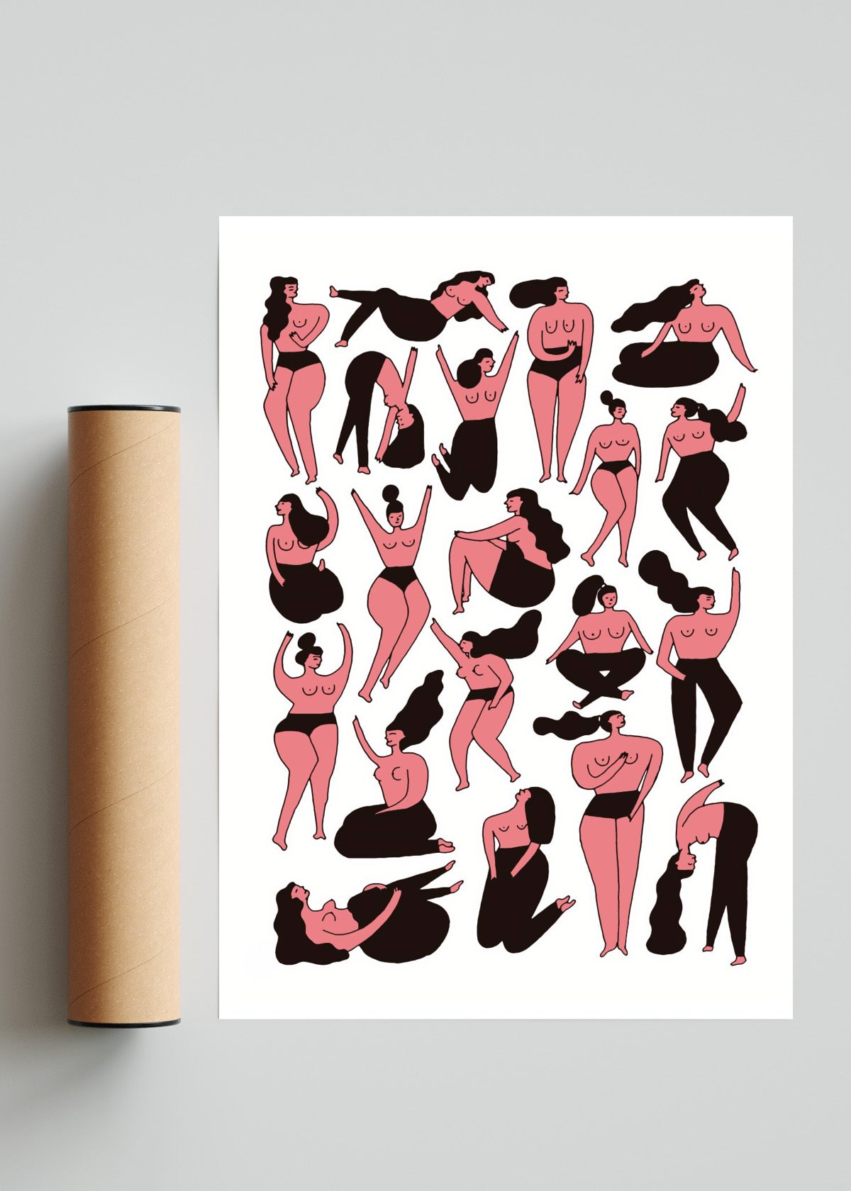 Chicas - Retrato solo print