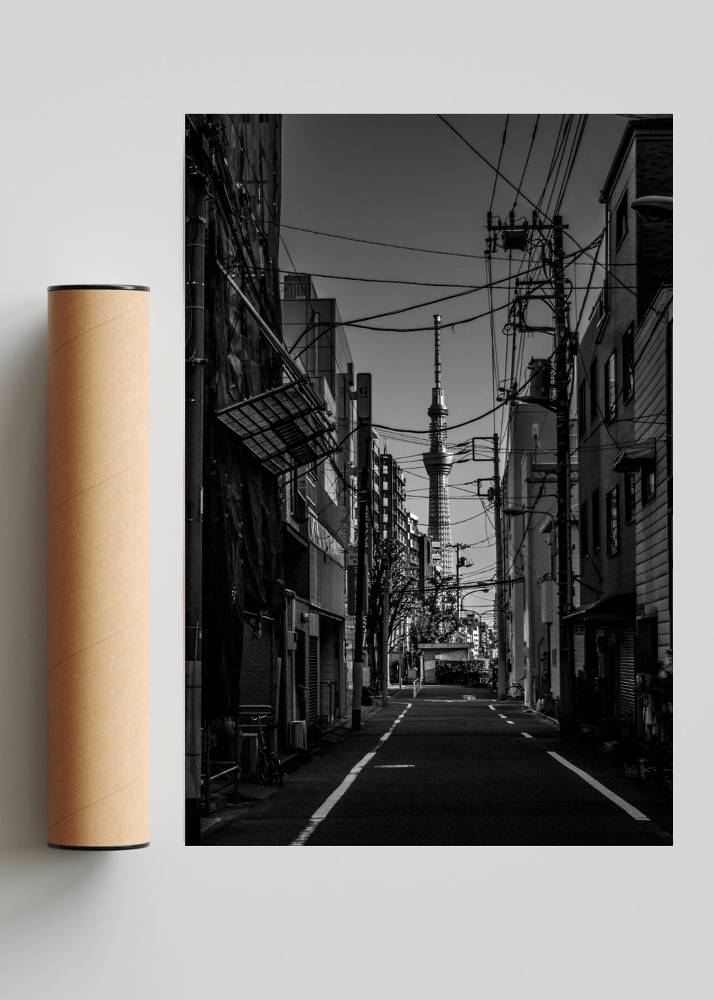 Sky Tree - FotoV Solo print