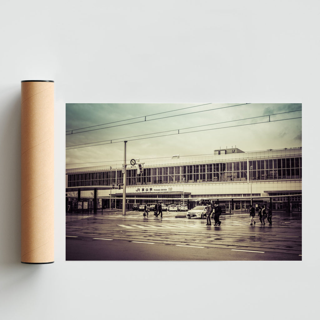 Toyama Station - FotoH solo print