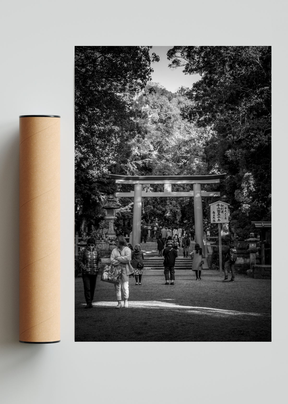 Nara torii - FotoV Solo print