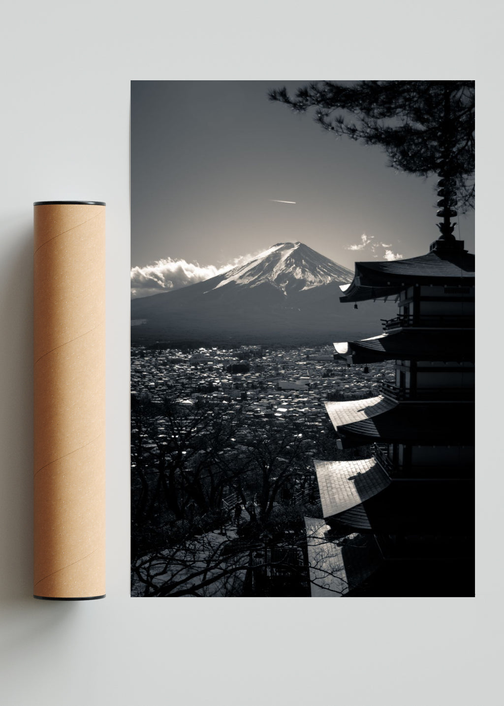 Fujisan - FotoV Solo print