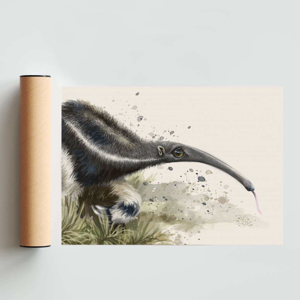 Oso hormiguero - Paisaje Solo print