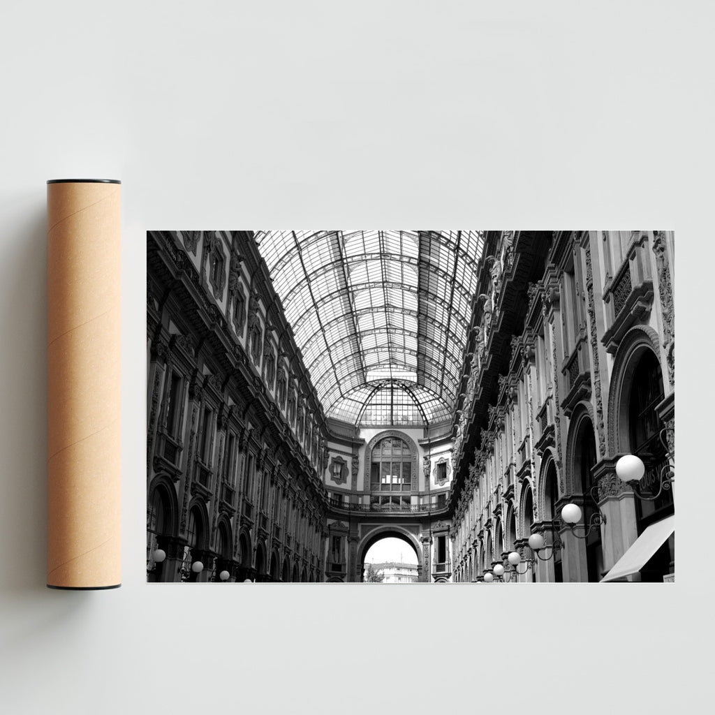 Galleria Vittorio Emanuele  di Milano - FotoH solo print
