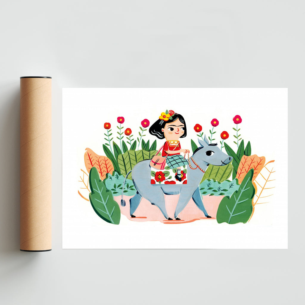 Coyoacán - Paisaje Solo print