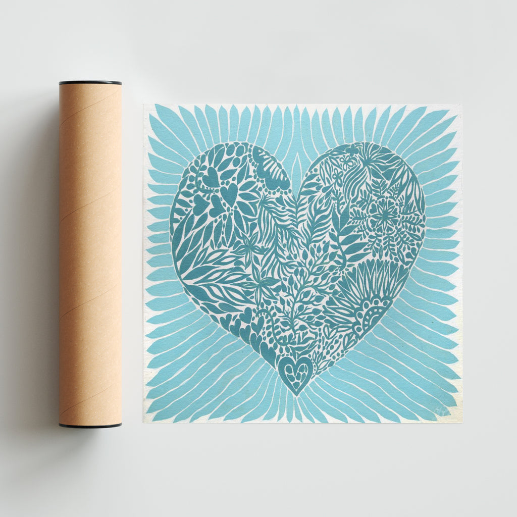 Acqua love - Cuadrado solo print