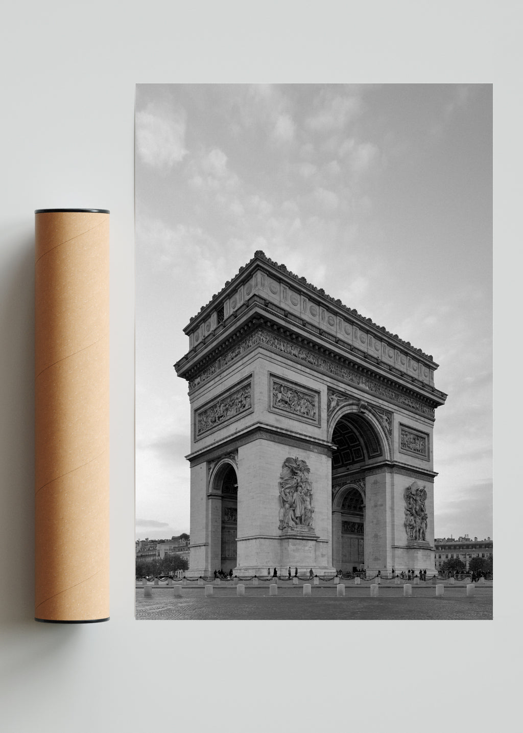 Arco de Triunfo de París - FotoV Solo print