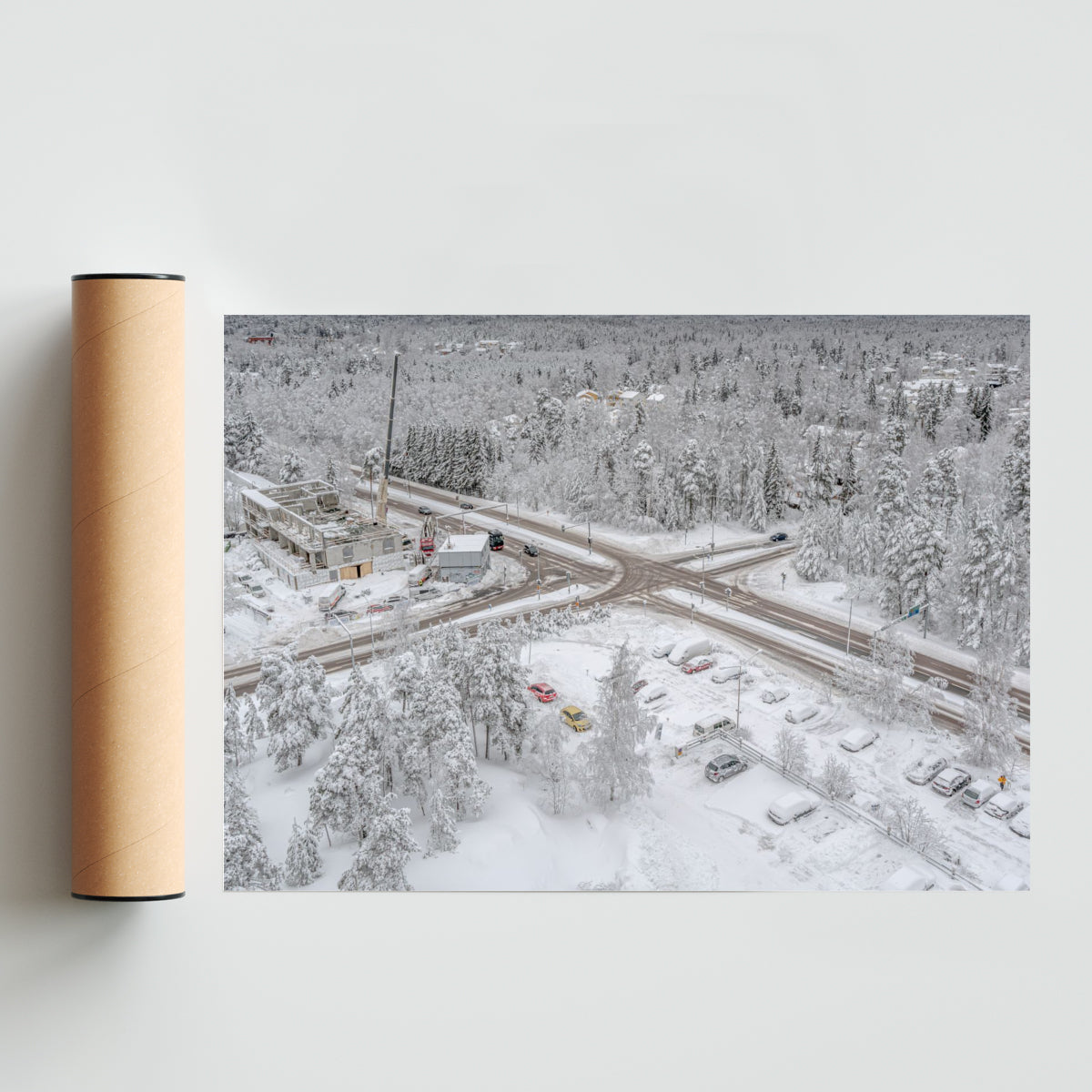 Helsinki Day time - Paisaje Solo print