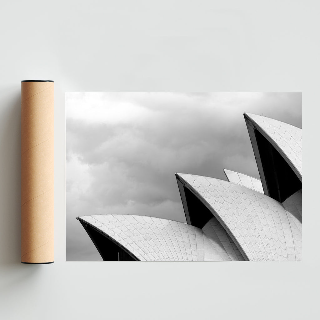 Opera House - Paisaje Solo print