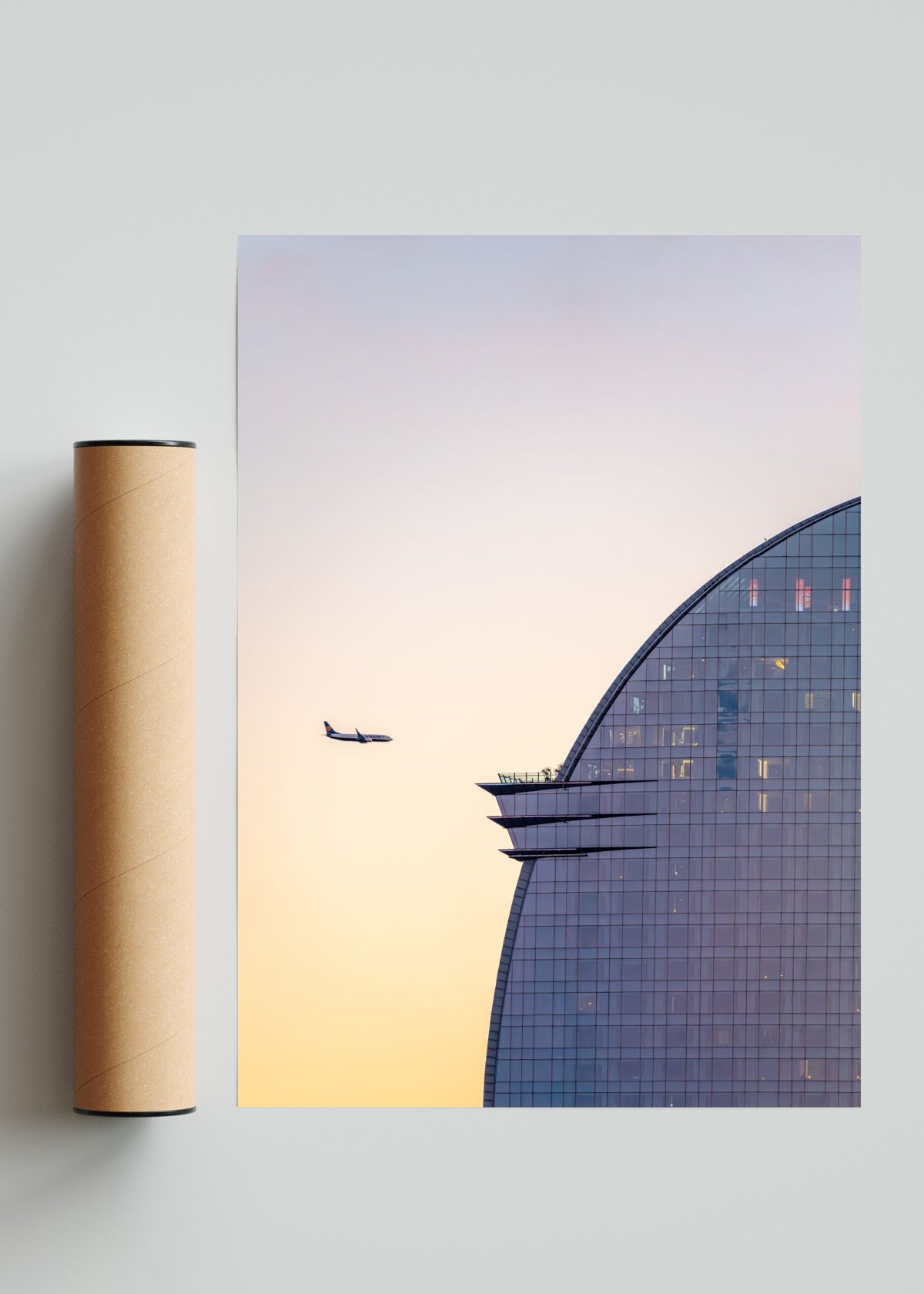 Landing - Retrato solo print