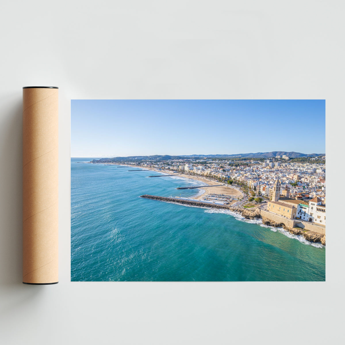 Sitges - Paisaje Solo print
