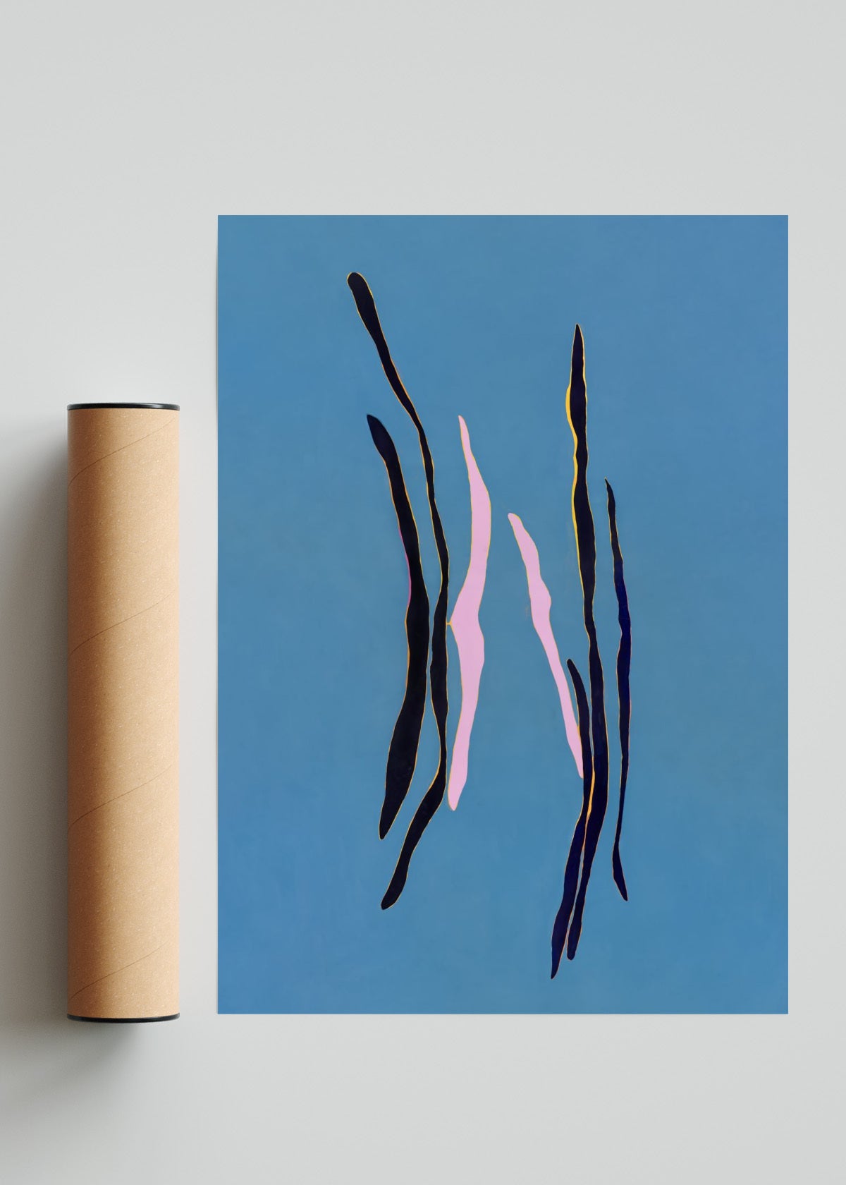 Greekblue - Retrato solo print